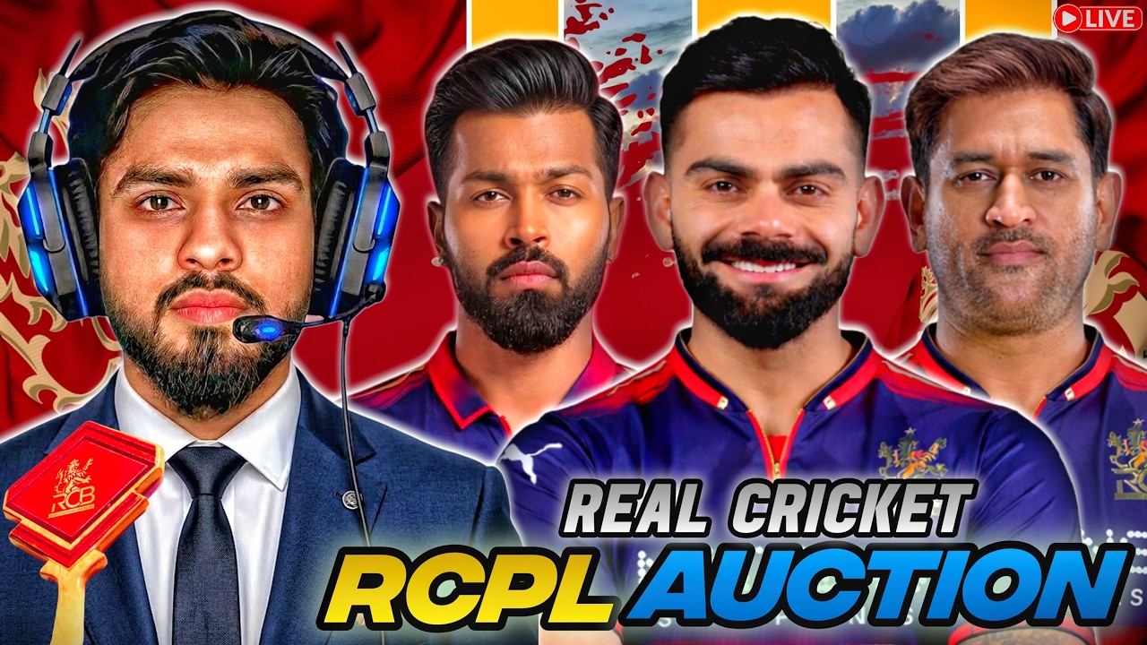 Live RCPL Auction 2026 With RCB #shorts #realcricket