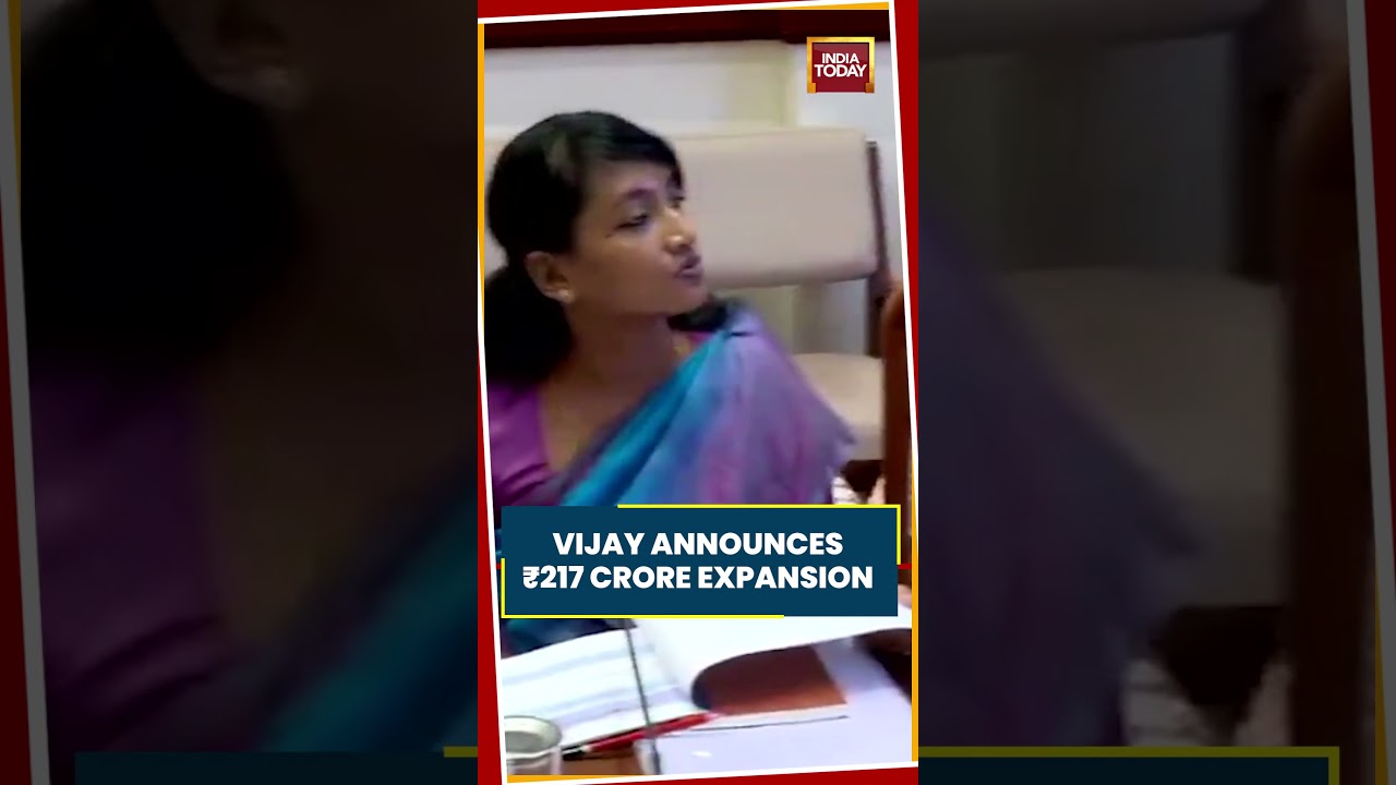 Tamil Nadu CM Vijay Announces ₹217 Crore Breakfast Scheme Expansion For Classes 6 To 8 #cmvijay