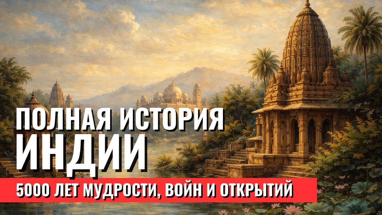 ИНДИЯ | 5000 Лет Истории за Один Час | ИСТОРИЯ ДЛЯ СНА