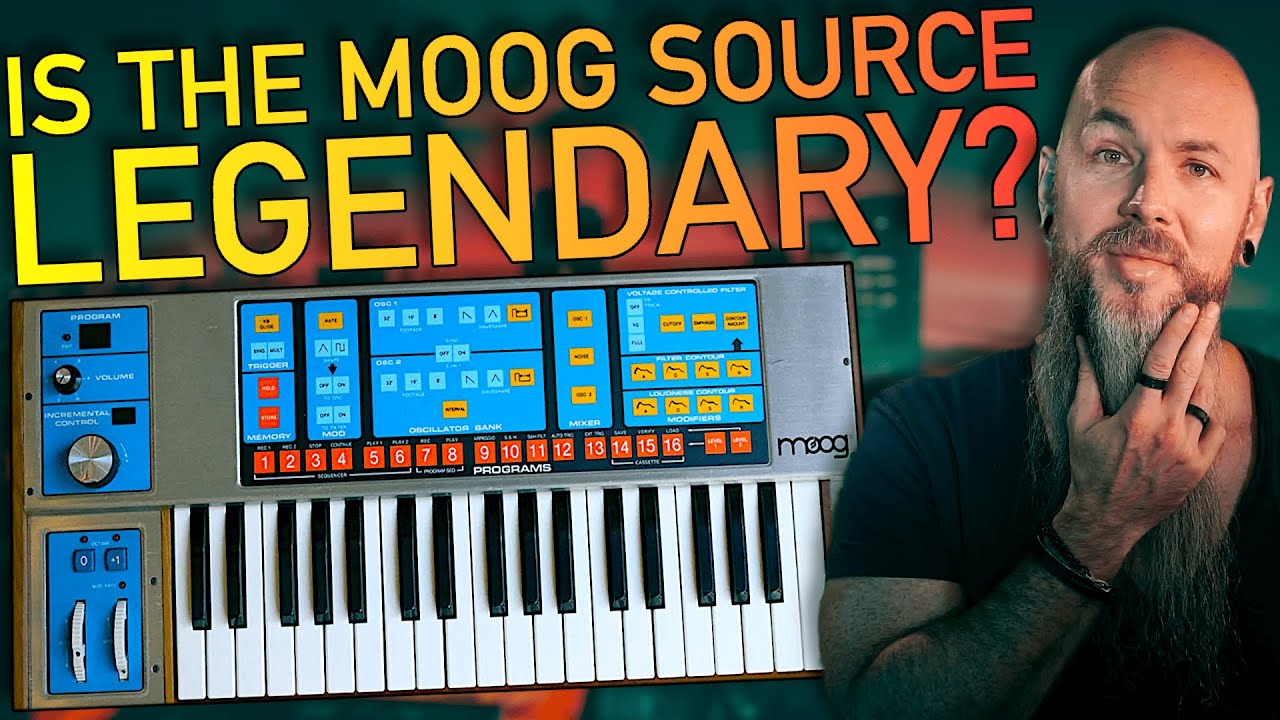 Is the Moog Source a Legendary Synthesizer? - Live Demo / Review