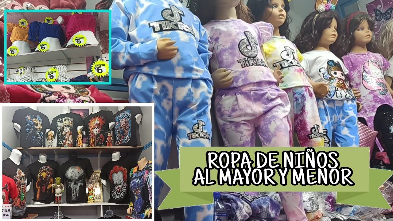 TOUR JIRÓN AMÉRICA ROPA POR MAYOR Y MENOR CONFECCIONISTAS    EN GAMARRA TODO NIÑOS
