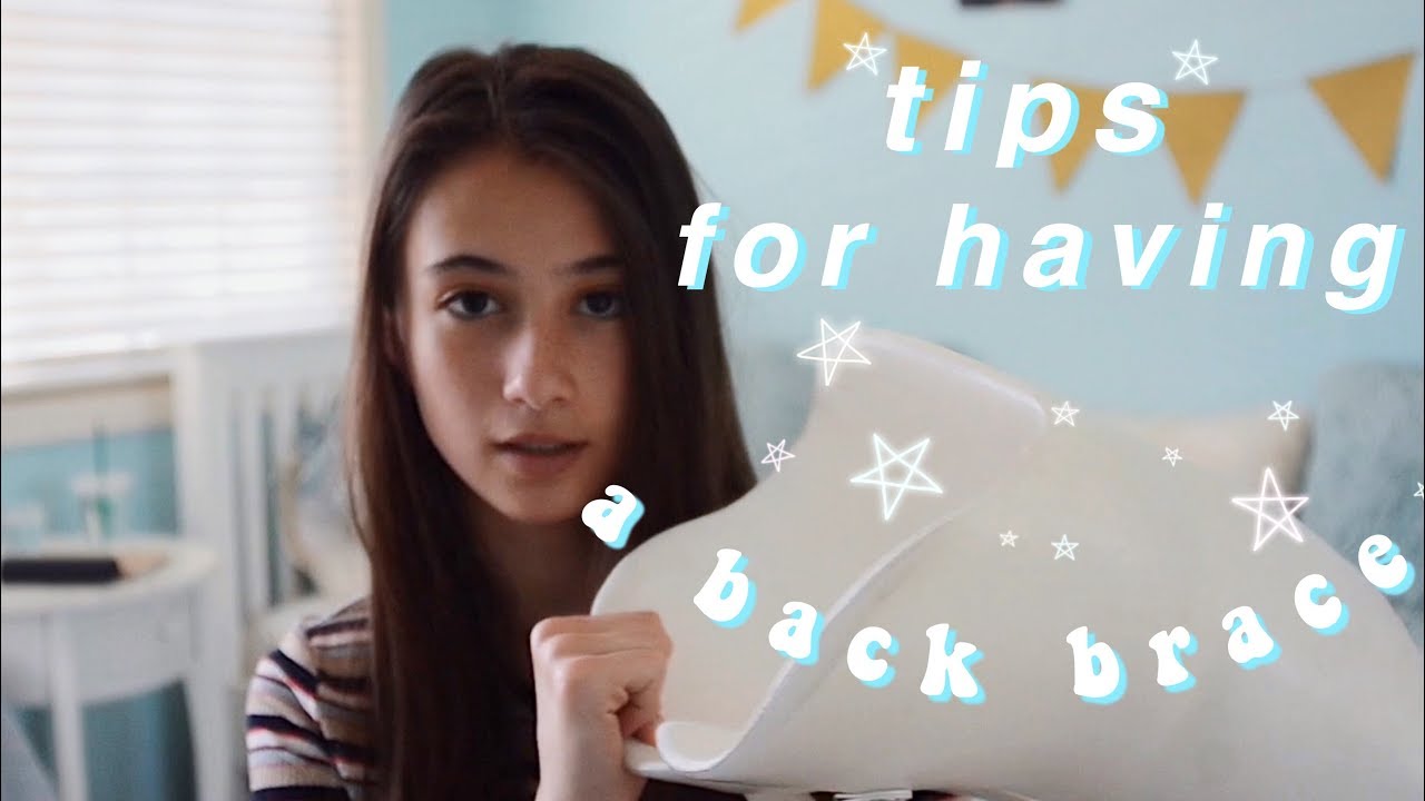 ☆Tips for wearing a back brace ☆