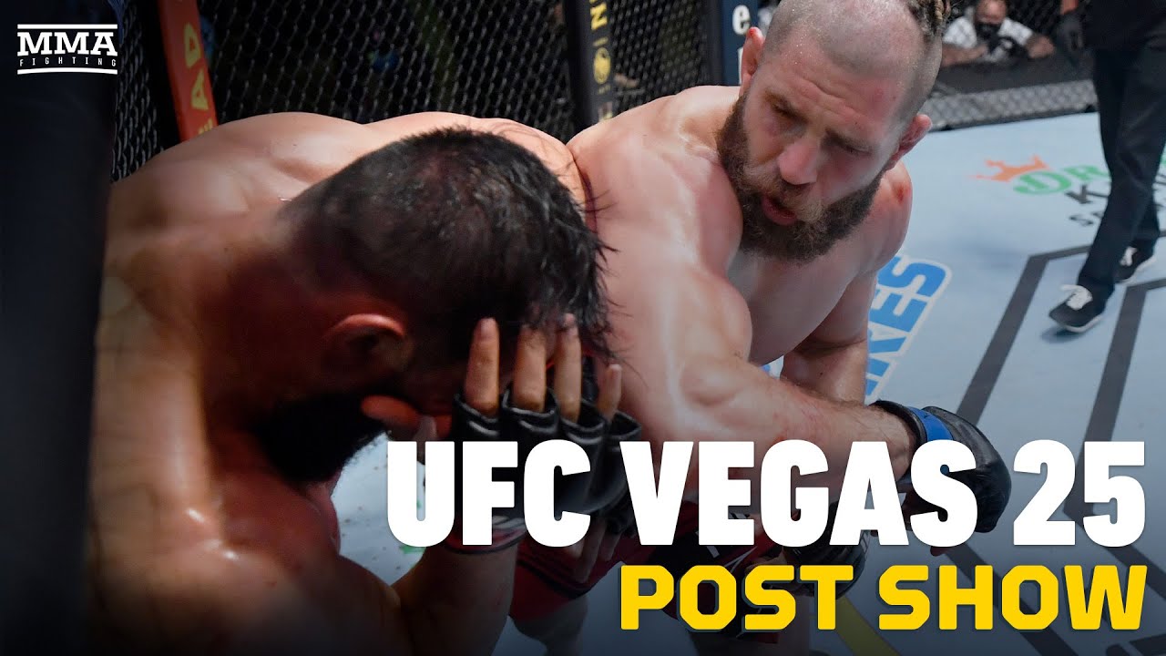 UFC Vegas 25: Reyes vs. Proch&aacute;zka Post Show LIVE Stream - MMA Fighting