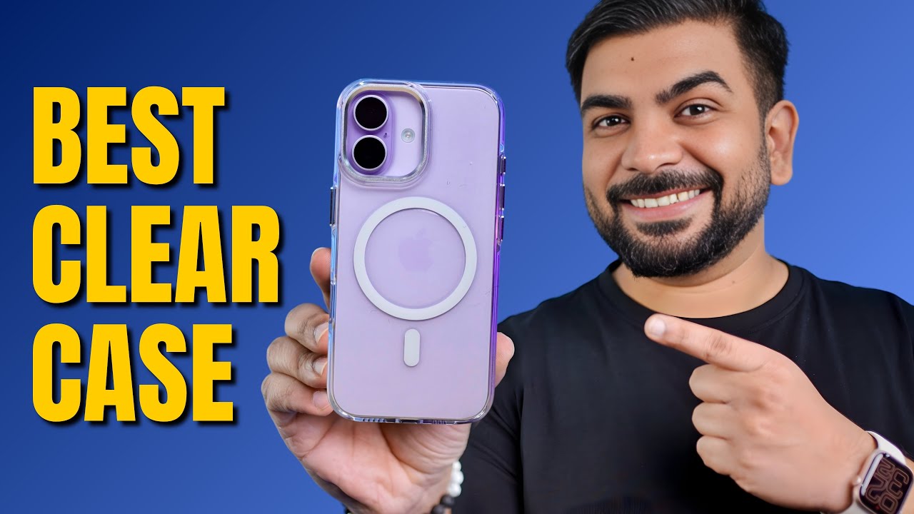 Best iPhone 17 Clear Case (Anti-Yellowing) | CASEGEAR Super Crystal Case | Best iPhone 17 Case