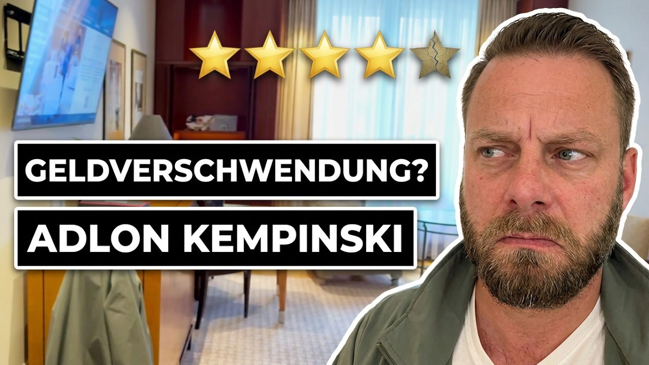 Adlon Kempinski Berlin | Deluxe Zimmer Roomtour | Leider mit Herausforderungen 