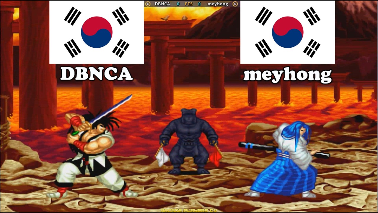 사무라이 쇼다운2 ➤ DBNCA (South Korea) vs meyhong (South Korea) samsho2