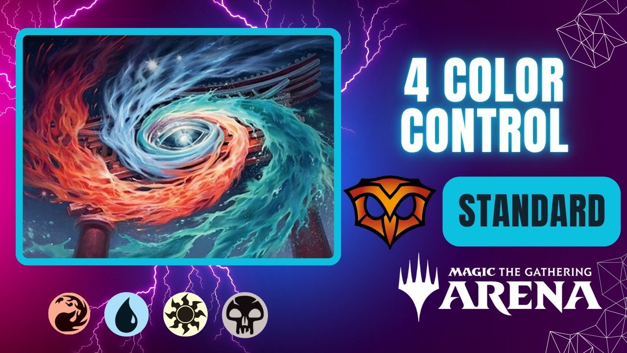 💧💀🔥🔆 4C Control | Standard | BO3 | Magic the Gathering Arena Gameplay | SOS