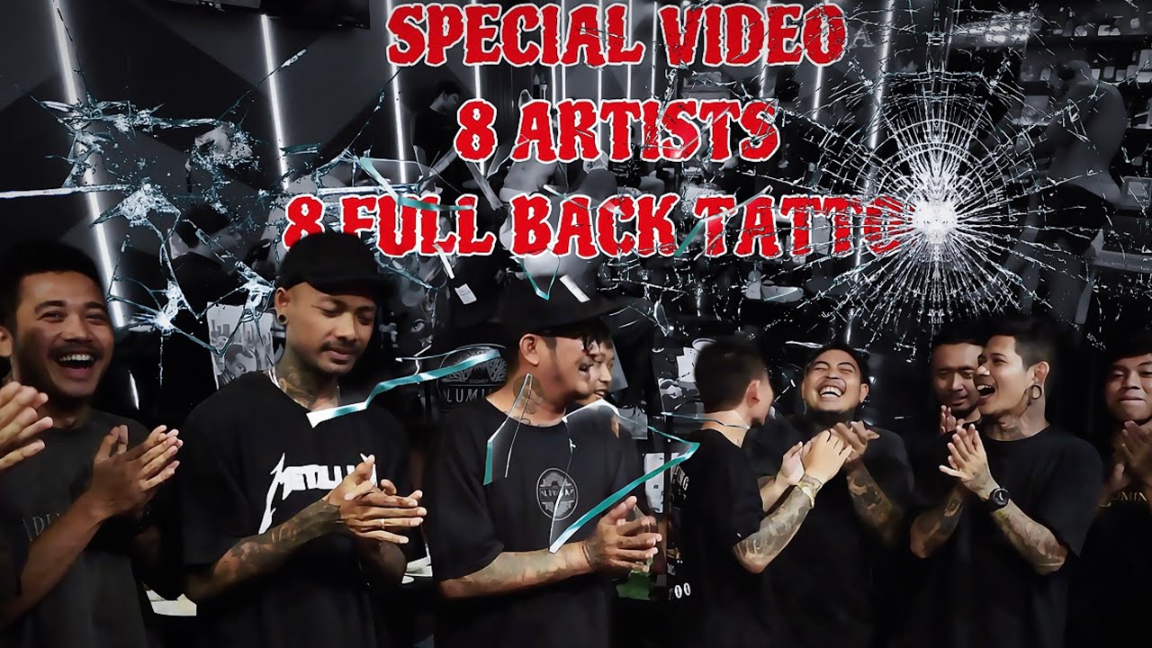 LUMINA TATTOO SHOW! SATISFYING FIGHTS! FULL BACK TATTOO