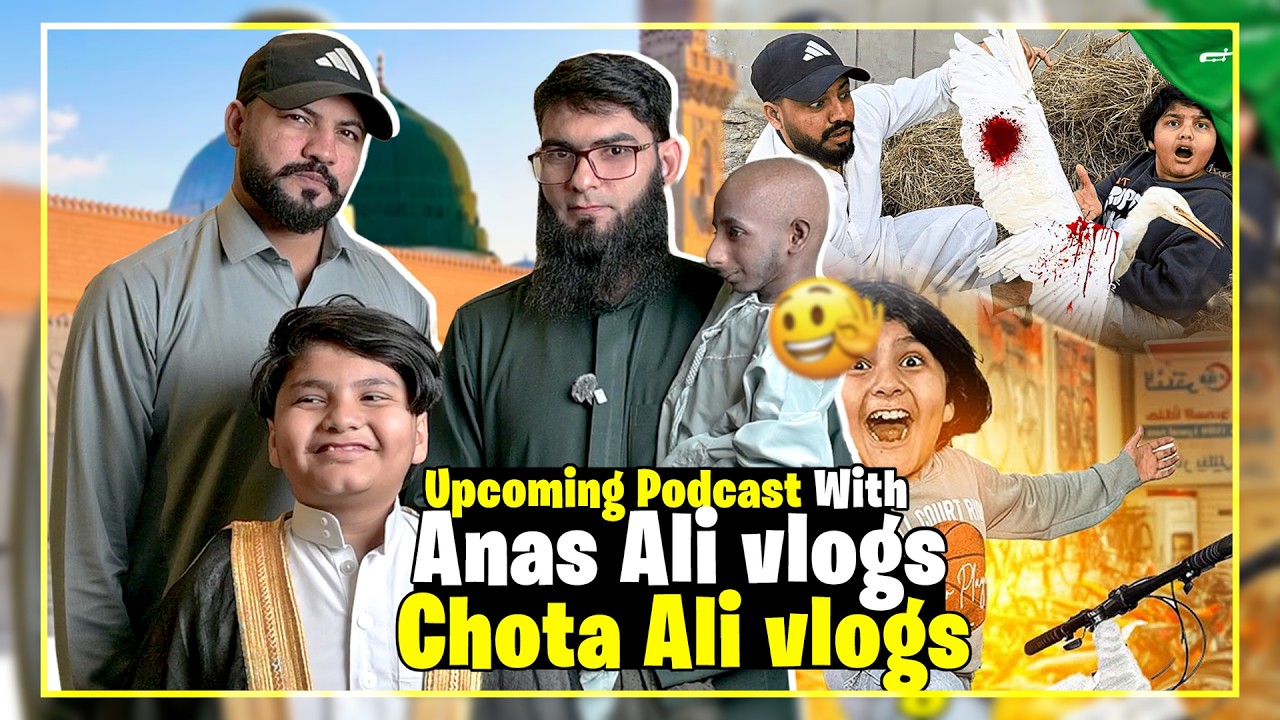 FT: Chota Ali Vlogs | Upcoming Podcast | Next Podcast  Teaser | Famouse Vlogger & Content Creator