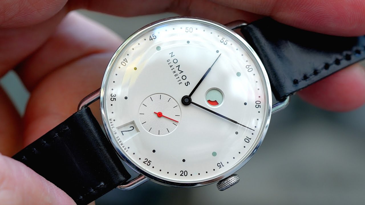 [Đẹp & Tinh Tế] Nomos Metro Power Reserve Date 37mm 1101 | Hotline 0982298881