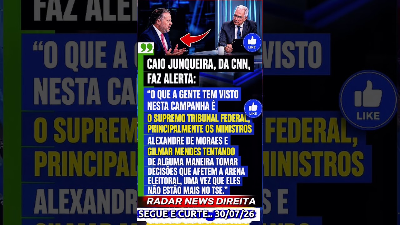 🚨  URGENTE! STF &eacute; acusado de tentar influenciar arena eleitoral