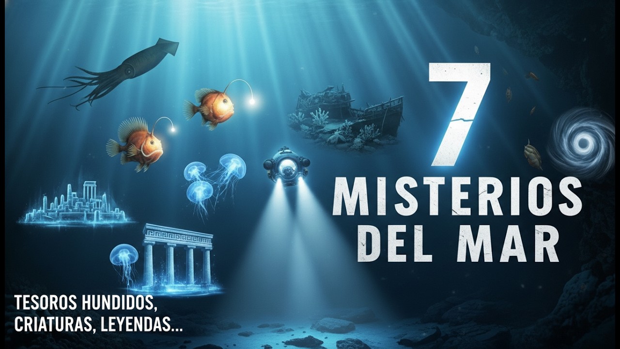 7 Misterios Ocultos en las Profundidades del Océano