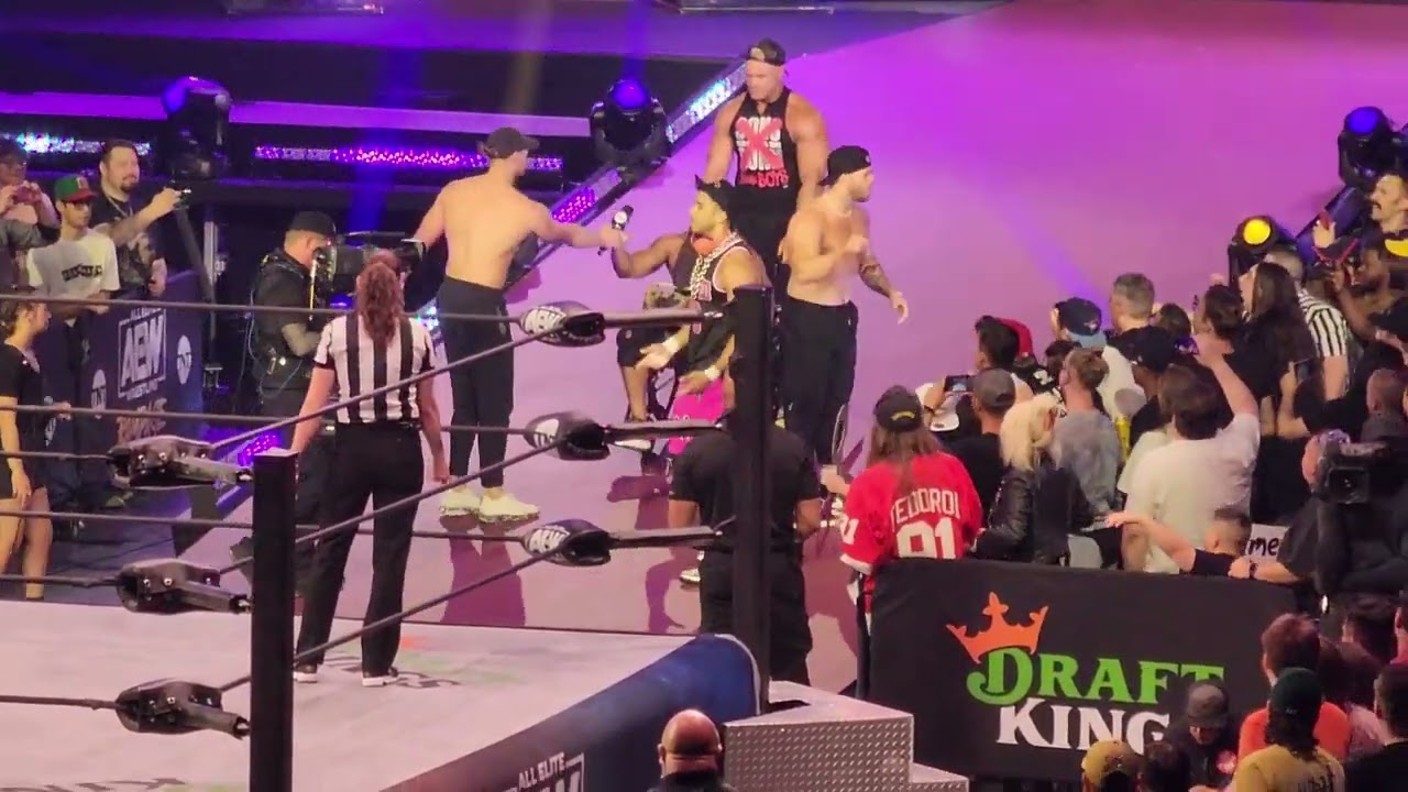 LIVE: Max Caster Vegas Rampage Entrance Rap, Anthony Bowen, Acclaimed, Ass Boys Billy Gunn