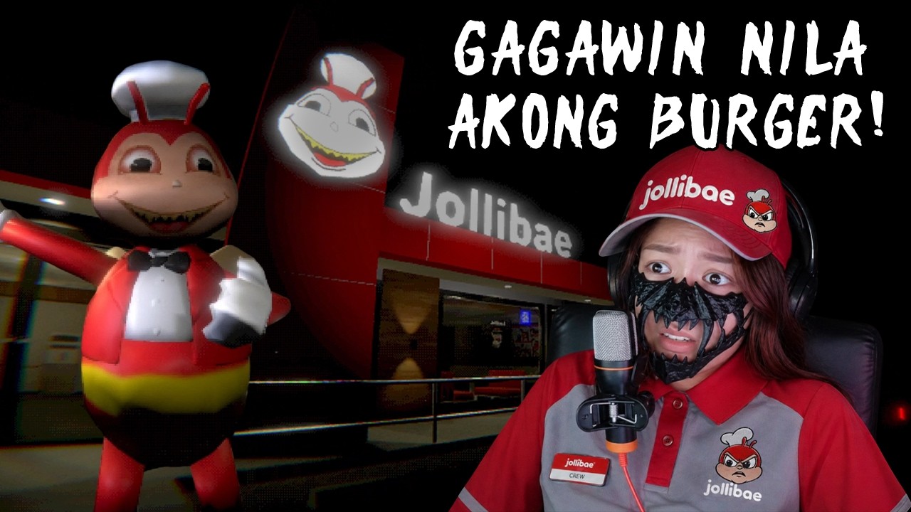 Nakakatakot si Jollibae | Gagawin Nila Akong Burger (Jollibae Scary Gameplay)
