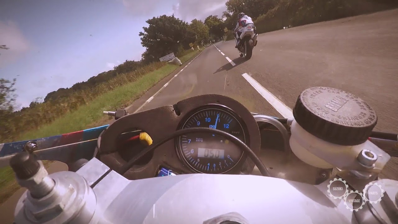 Team Classic Suzuki RG500 Onboard