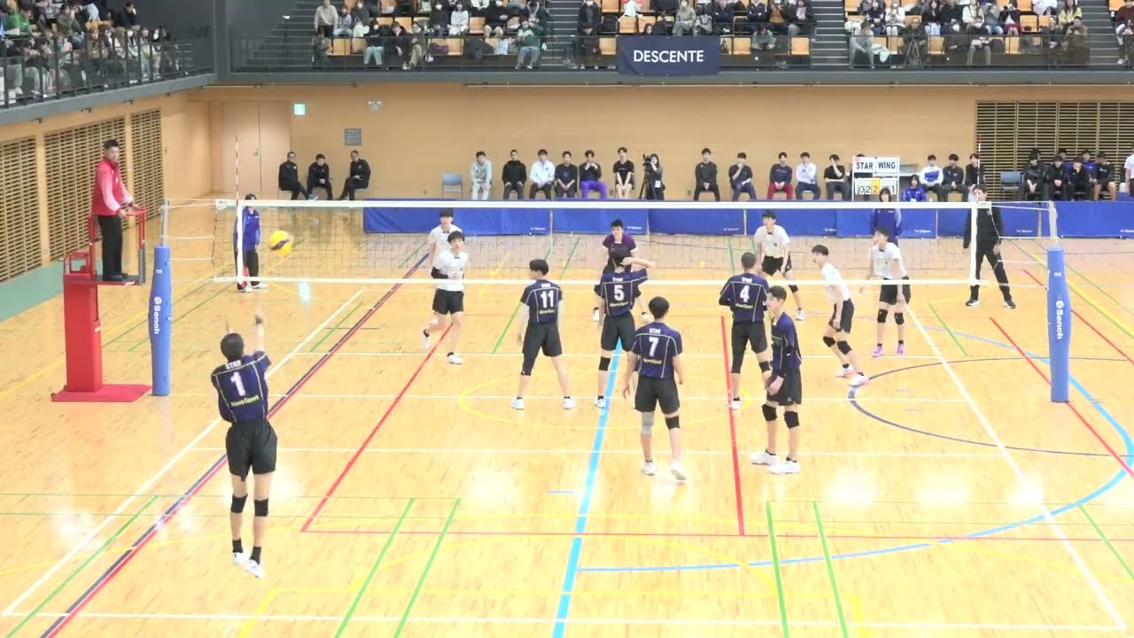 第2セット｜STAR × WING｜全日本ジュニアオールスタードリームマッチ 2026.2.13 男子バレーボール Japan High School Volleyball