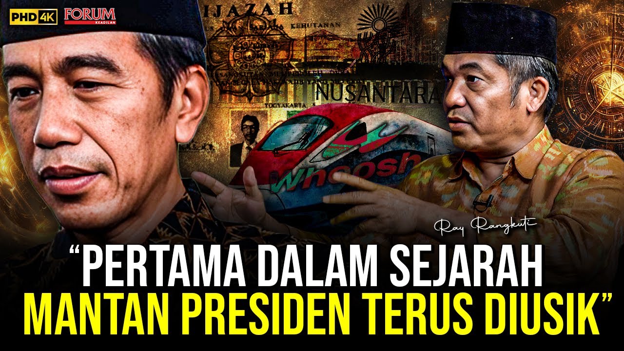 RAY RANGKUTI: JOKOWI CONTOH PRESIDEN BERMASALAH