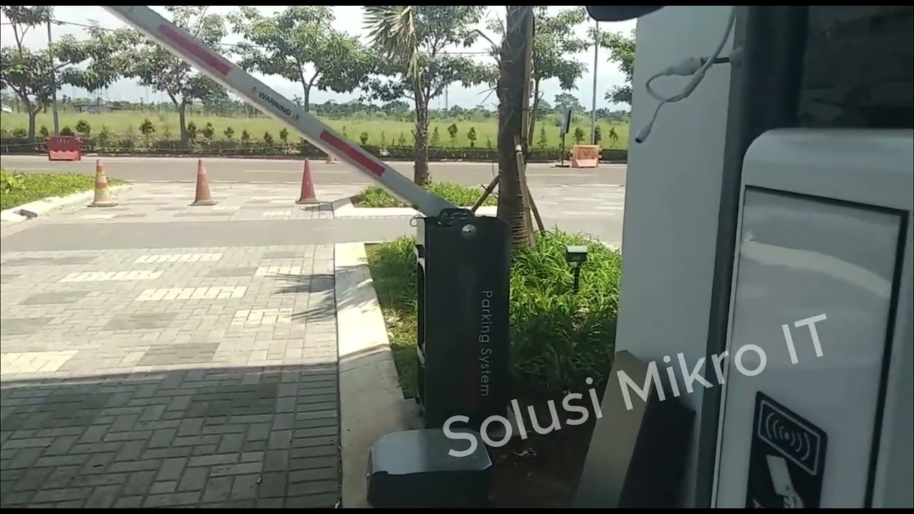 Final Test Barrier Gate Dengan Kartu RFID