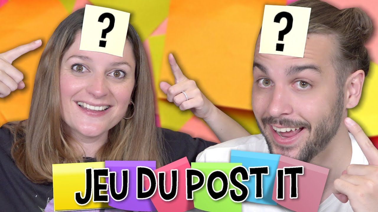 QUI SUIS-JE ? CHALLENGE JEU DU POST IT !