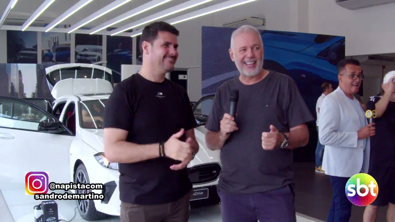 Lançamento BMW M135 2026 Cuiaba MT Sandro de Martino SBT