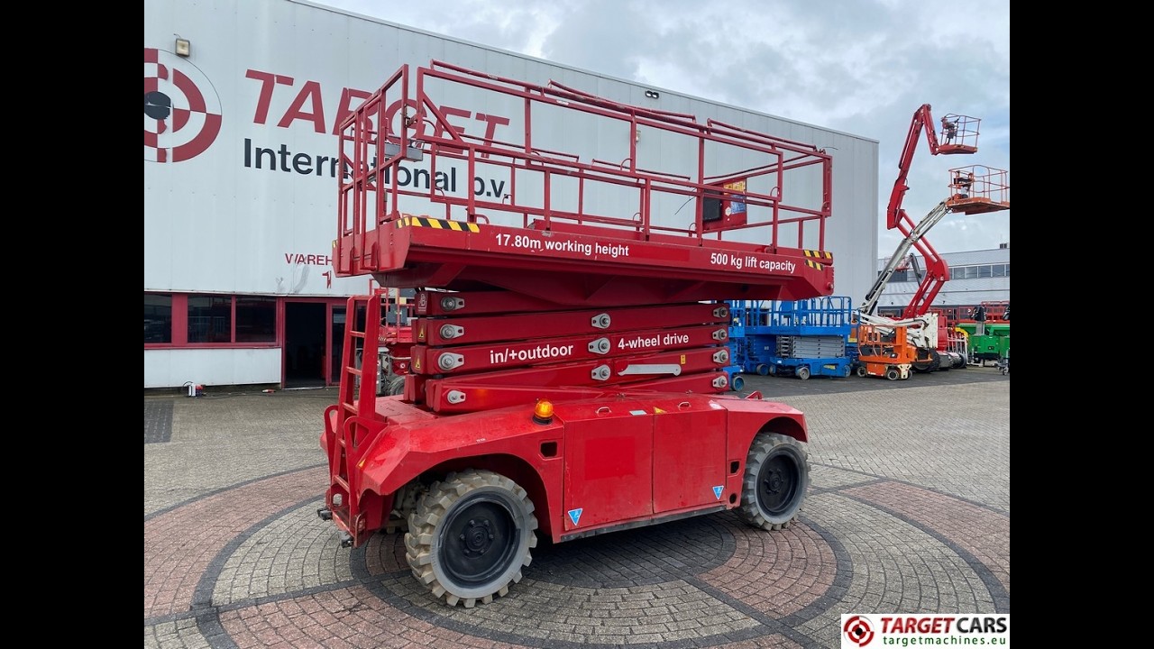 783823 PB LIFTTECHNIK PB S175-19E 4x4 ELECTRIC SCISSOR WORK LIFT 1810CM 2017 16155.1165