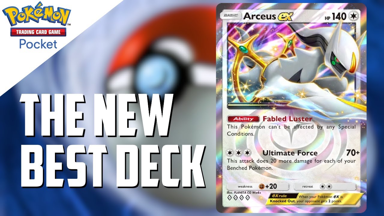 ЛУЧШАЯ КОЛОДА СЕЙЧАС — Арцеус (ex) и Диалга (ex)! (Список карманных колод Pokemon TCG + матчи)