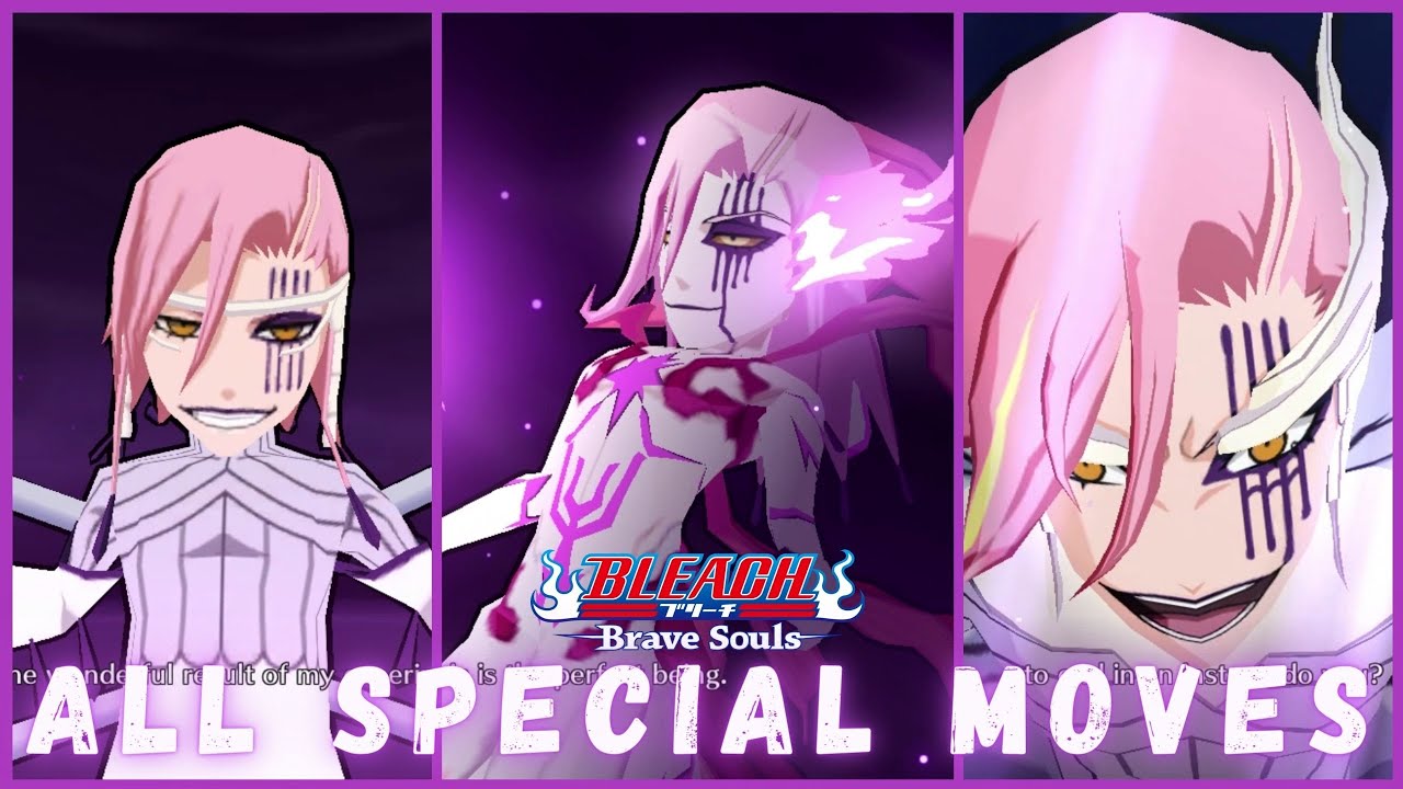 Все спецприёмы Заельапорро Гранца из Bleach Brave Souls