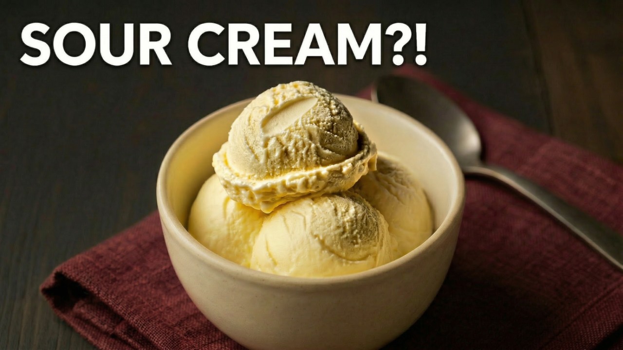 Sour Cream Ice Cream – A Rich, Tangy Costa Rican Twist