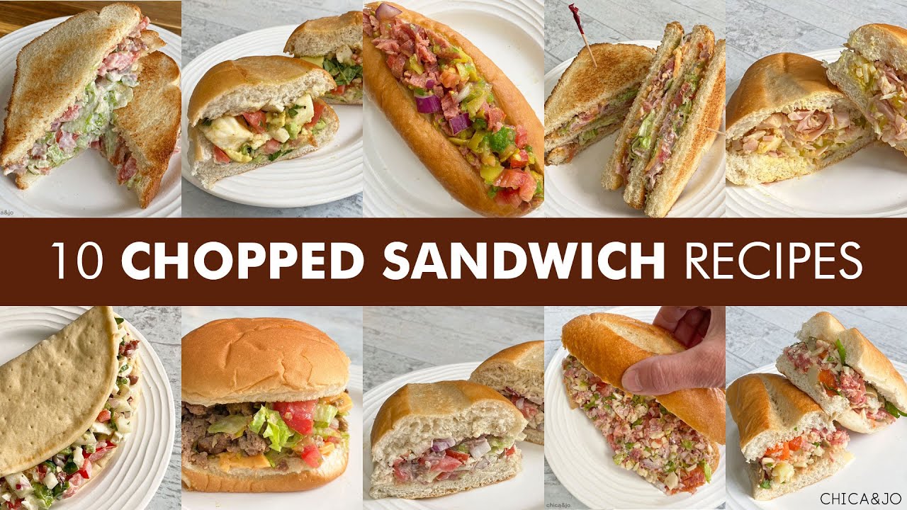 10 TikTok Chopped Sandwich Recipes