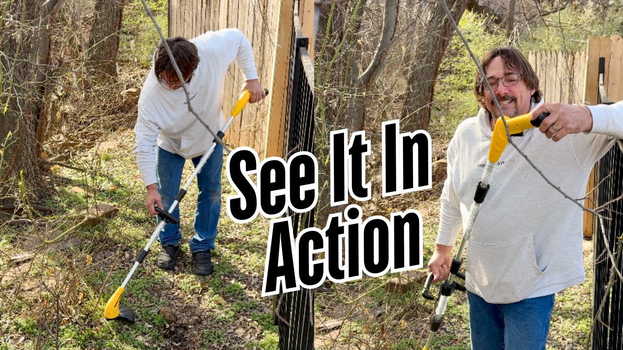This Cordless Weed Wacker Is Surprisingly Powerful
