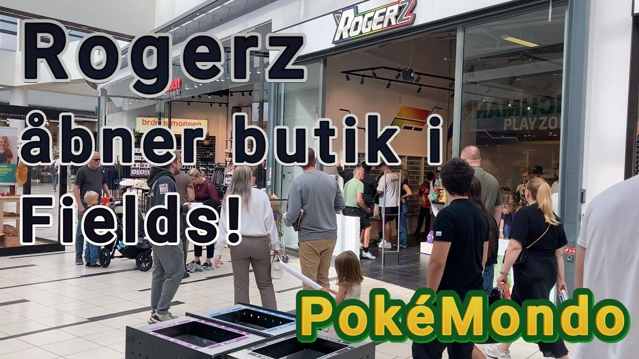Til &aring;bning af ny Rogerz butik! + Vi tr&aelig;kker hits...