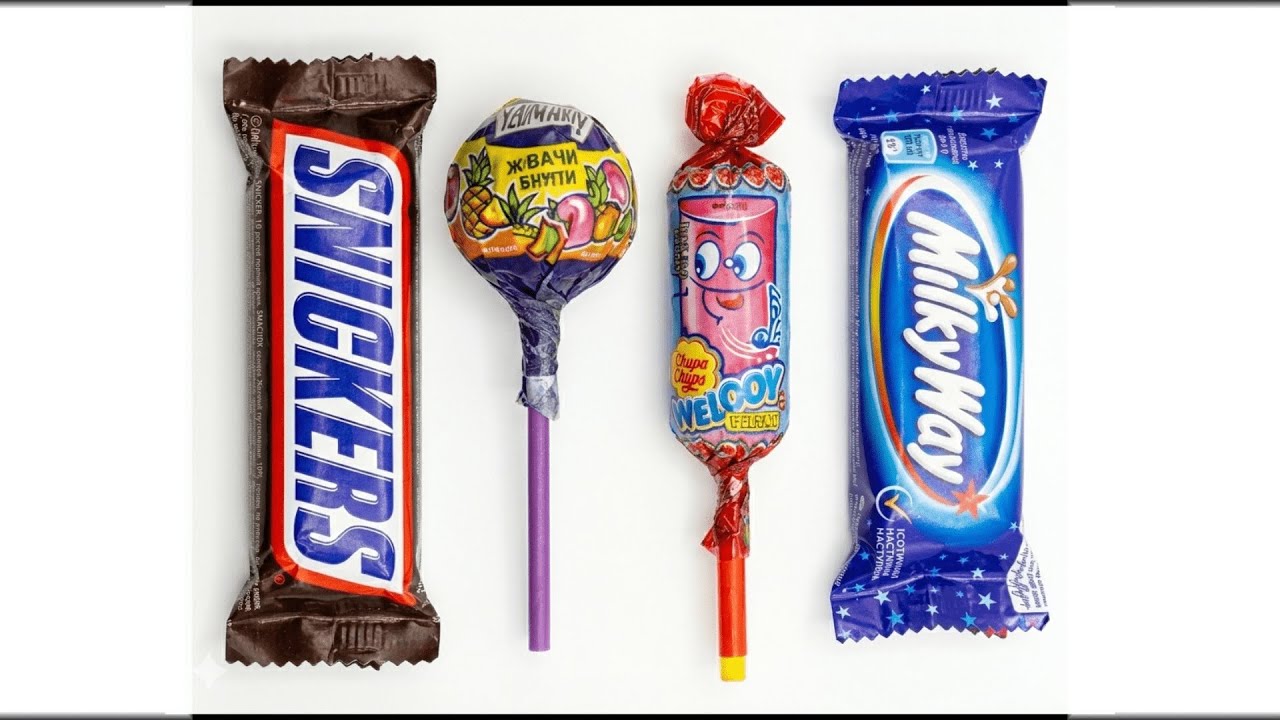 ASMR Most Popular Candies 🍭 | Colorful Rainbow Lollipops & Chocolate Unpacking