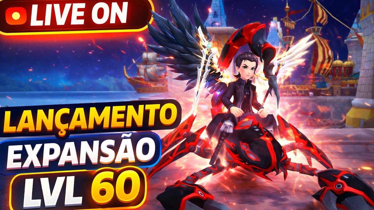 LANÇAMENTO DO LVL 60!!! BORA JOGAR!!! GRAND FANTASIA ETERNITY CLASSIC #mmorpg