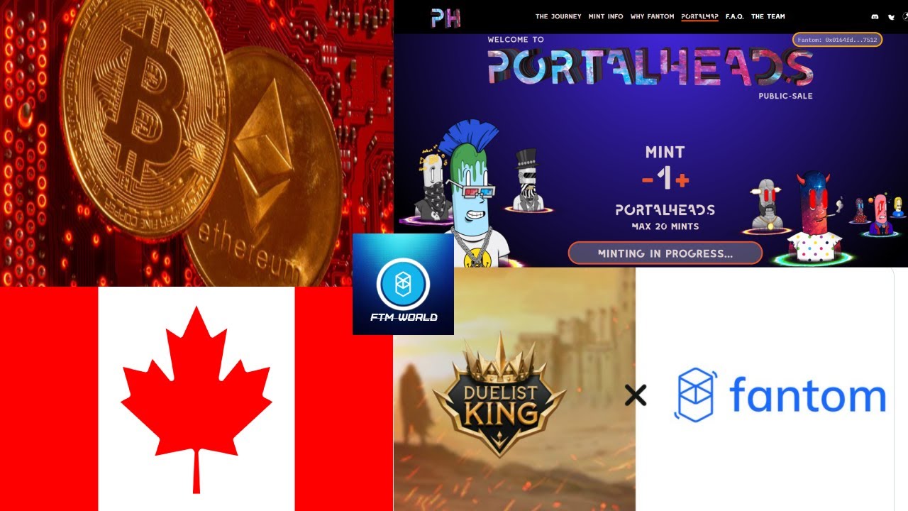 FTM Future in GameFi?, 1st BTC/ETH ETF, Portalheads Minting & More