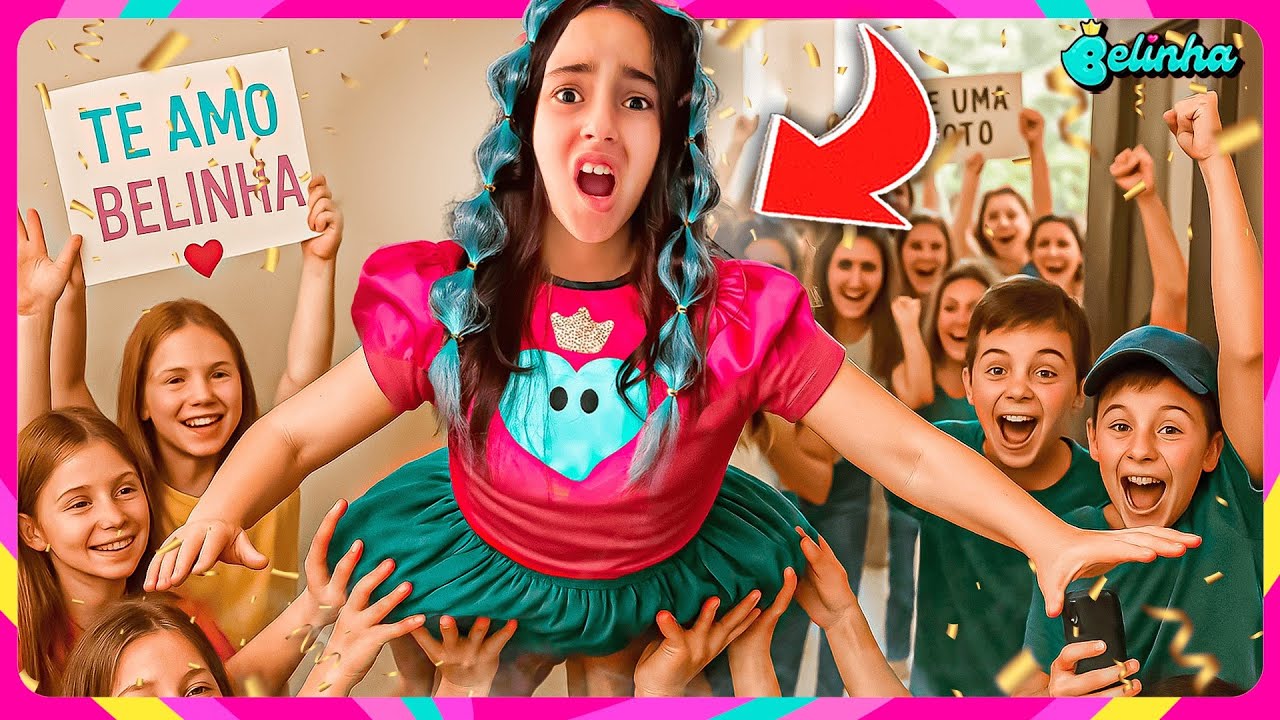 FÃS INVADIRAM A CASA DA BELINHA! GINCANA DE FÉRIAS