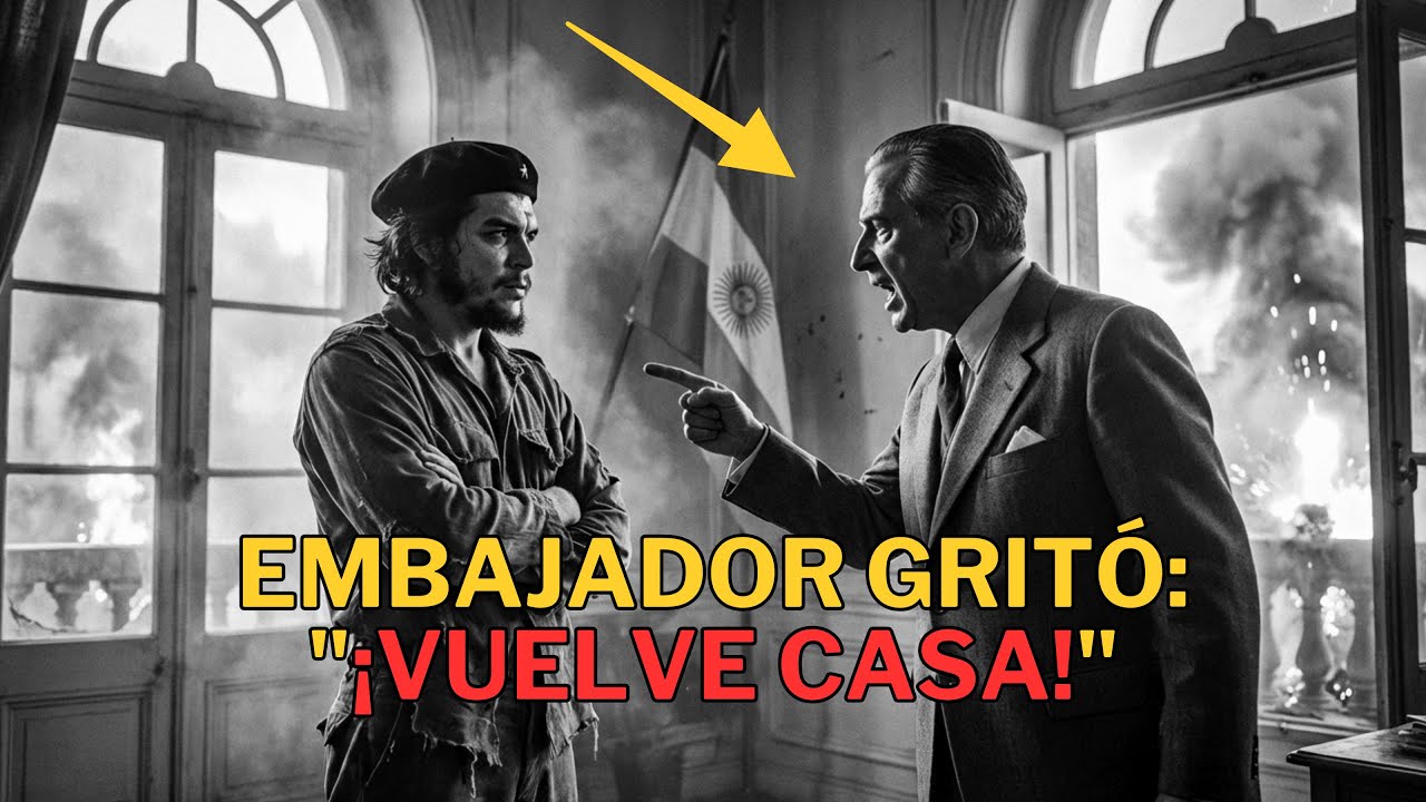CHE Guevara en Embajada Cuando Diplomat Gritó 