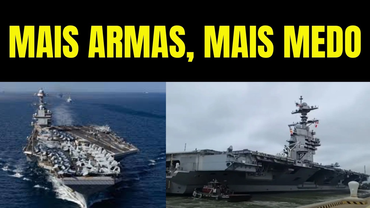 EUA ENVIAM MAIS PORTA-AVIÕES AO GOLFO: A FORÇA QUE ESCONDE A DERROTA CONTRA O IRÃ