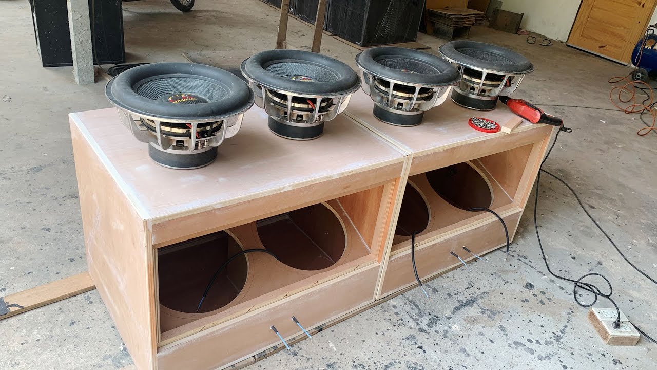 DIY speaker 15 inch Subwoofer Box