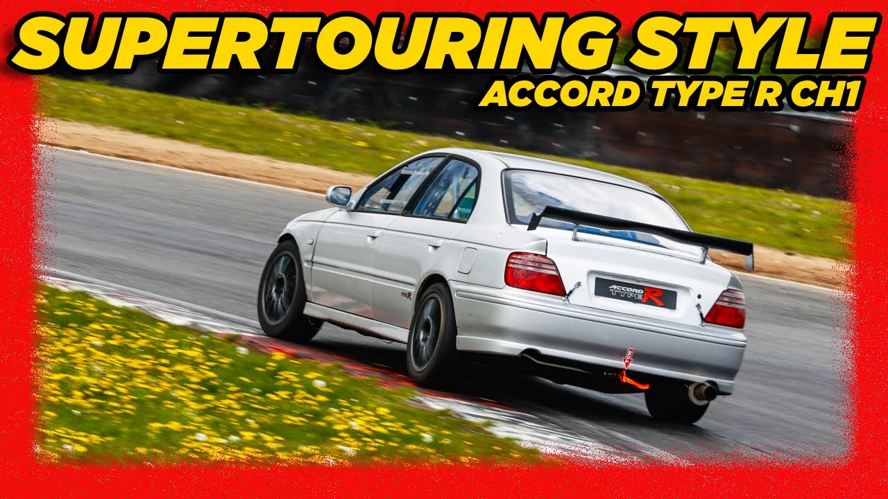 SUPERTOURING STYLE! Honda Accord Type R CH1 Track Test