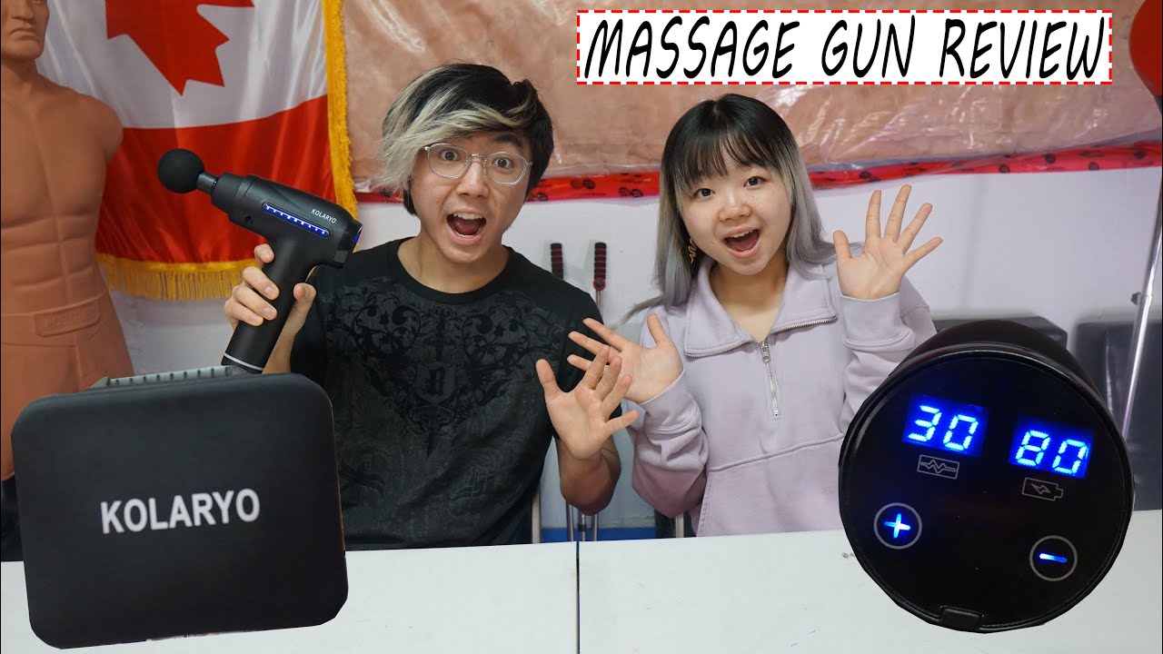 Reviewing the Kolaryo Massage Gun K3