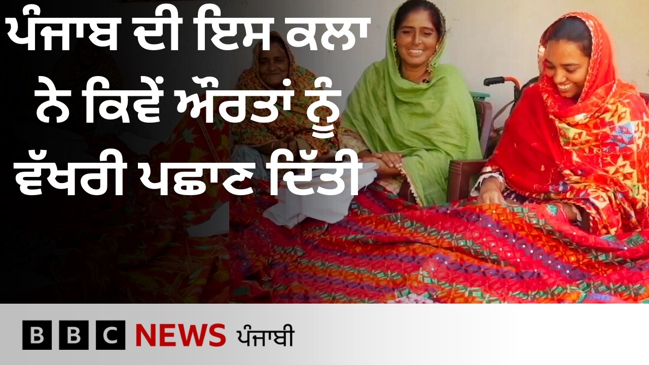 Punjab ਦੀ ਕਲਾ ਫੁਲਕਾਰੀ ਨੇ ਕਿਵੇਂ ਔਰਤਾਂ ਨੂੰ ਰੁਜ਼ਗਾਰ ਦੇ ਨਾਲ-ਨਾਲ ਕੌਮੀ ਪੱਧਰ ’ਤੇ ਵੱਖਰੀ ਪਹਿਚਾਣ ਦਿਵਾਈ