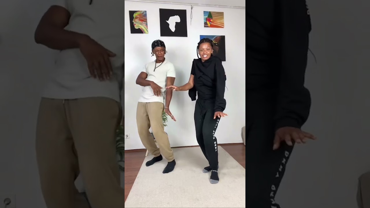 Do you like this German Afro beat song and dance Choreo by me and @jaellebeaute4165?! 🙌🏾 #afro #shorts