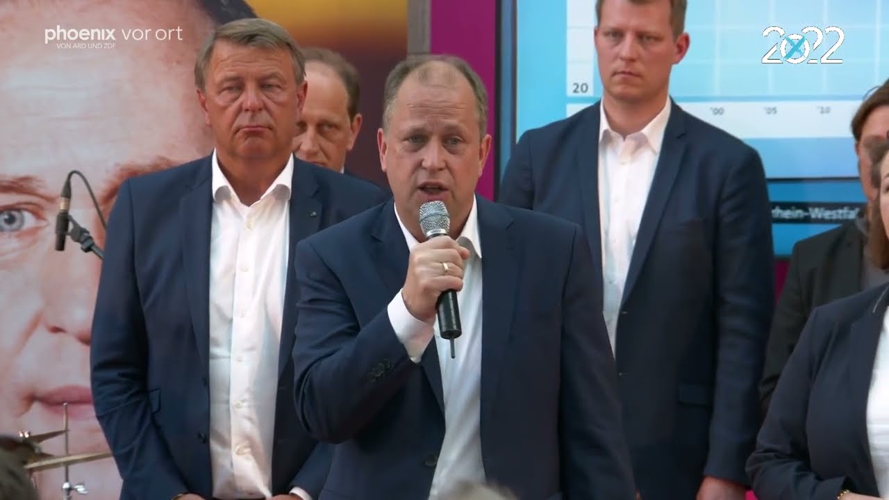 NRW-Wahl: Statement von Joachim Stamp (FDP) am 15.05.22