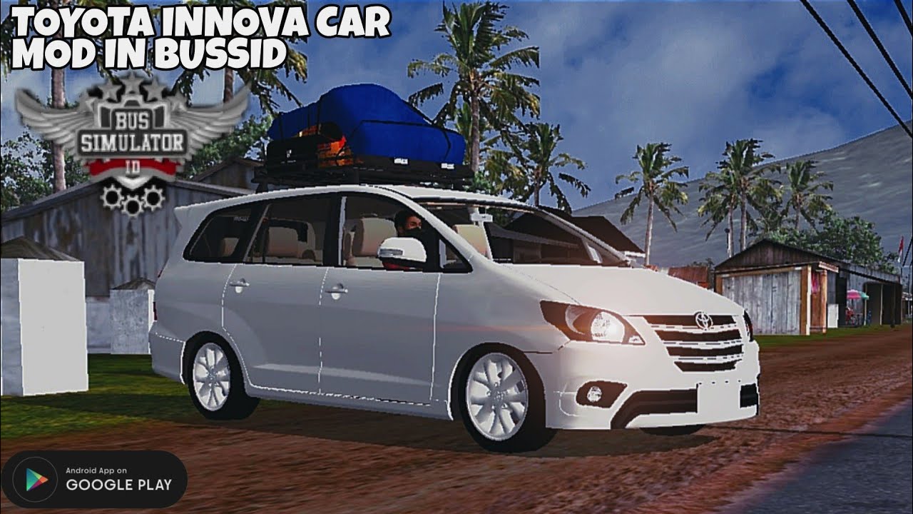 Toyota Innova Car Mod In Bus Simulator Indonesia - Bussid Car Mod - Bussid Bus Mod - Bussid