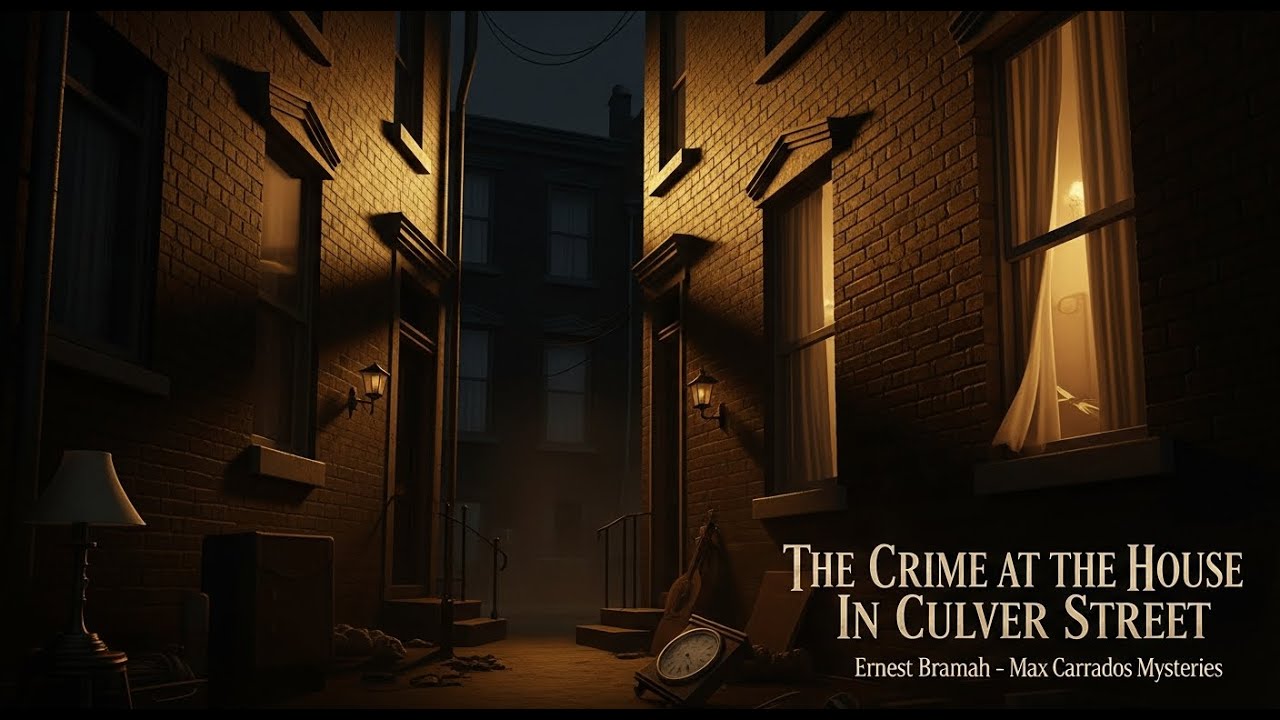 The Crime At The House In Culver Street by Ernest Bramah | Max Carrados Mysteries
