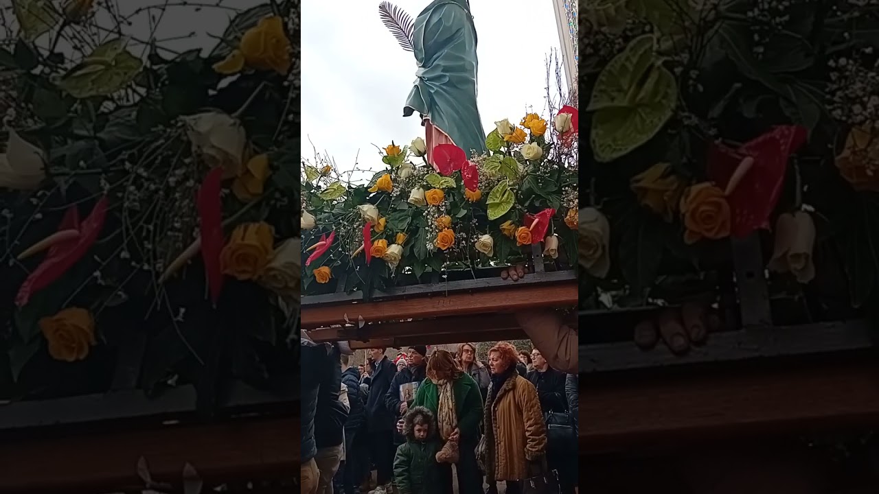 Uscita processione Sant' Agnese Sava di Baronissi (SA)