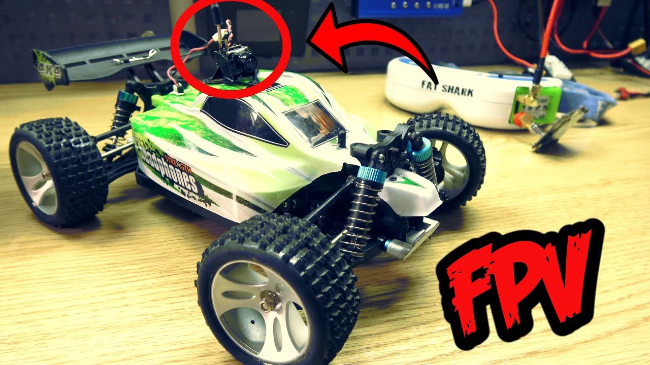 PILOTANDO UN COCHE RC EN FPV ! - Cámara FPV en un coche de Radiocontrol
