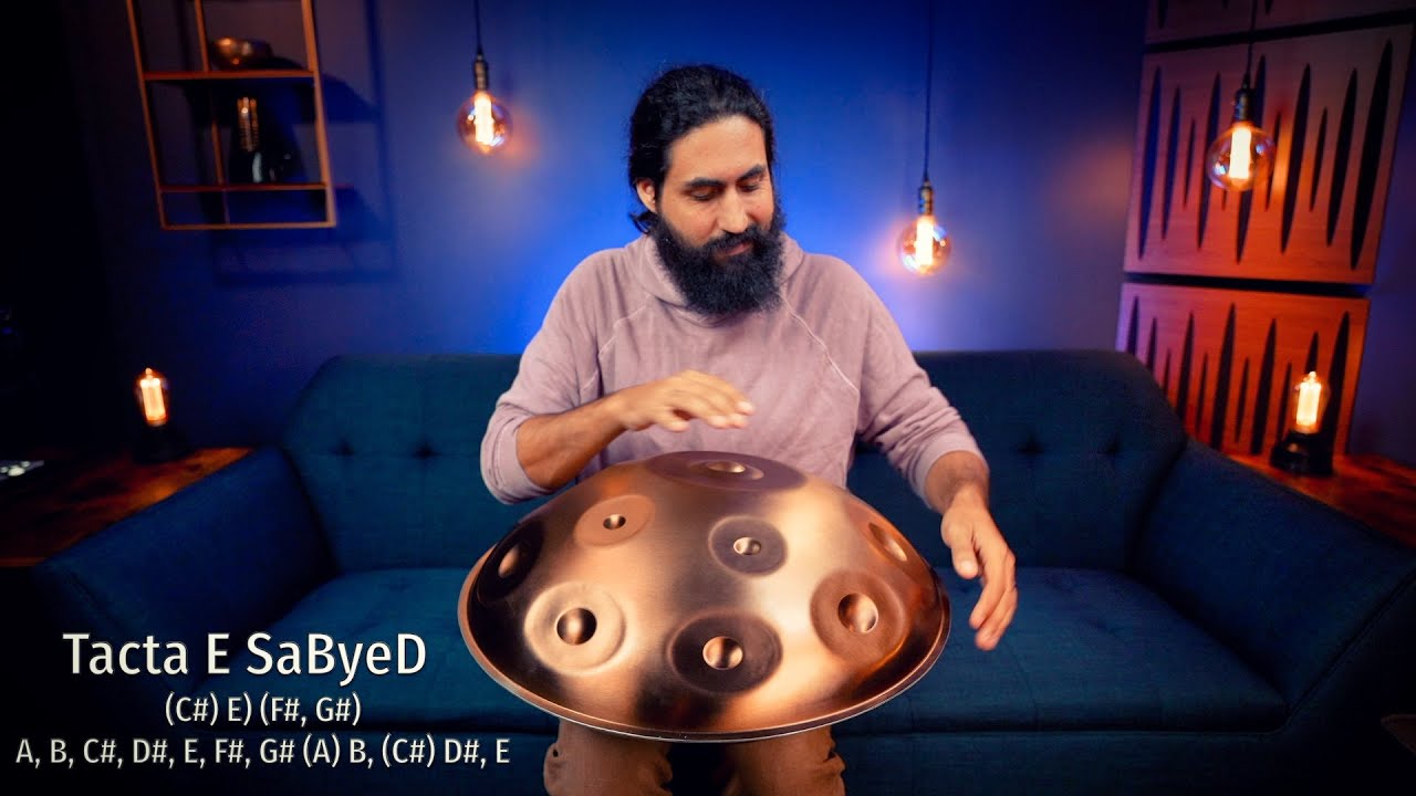 Tacta SabyeD 16 Handpan - Stainless Steel