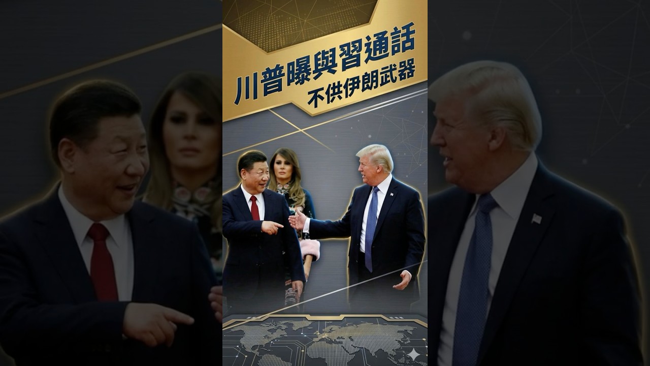 川普曝與習通話 不供伊朗武器#中美關係