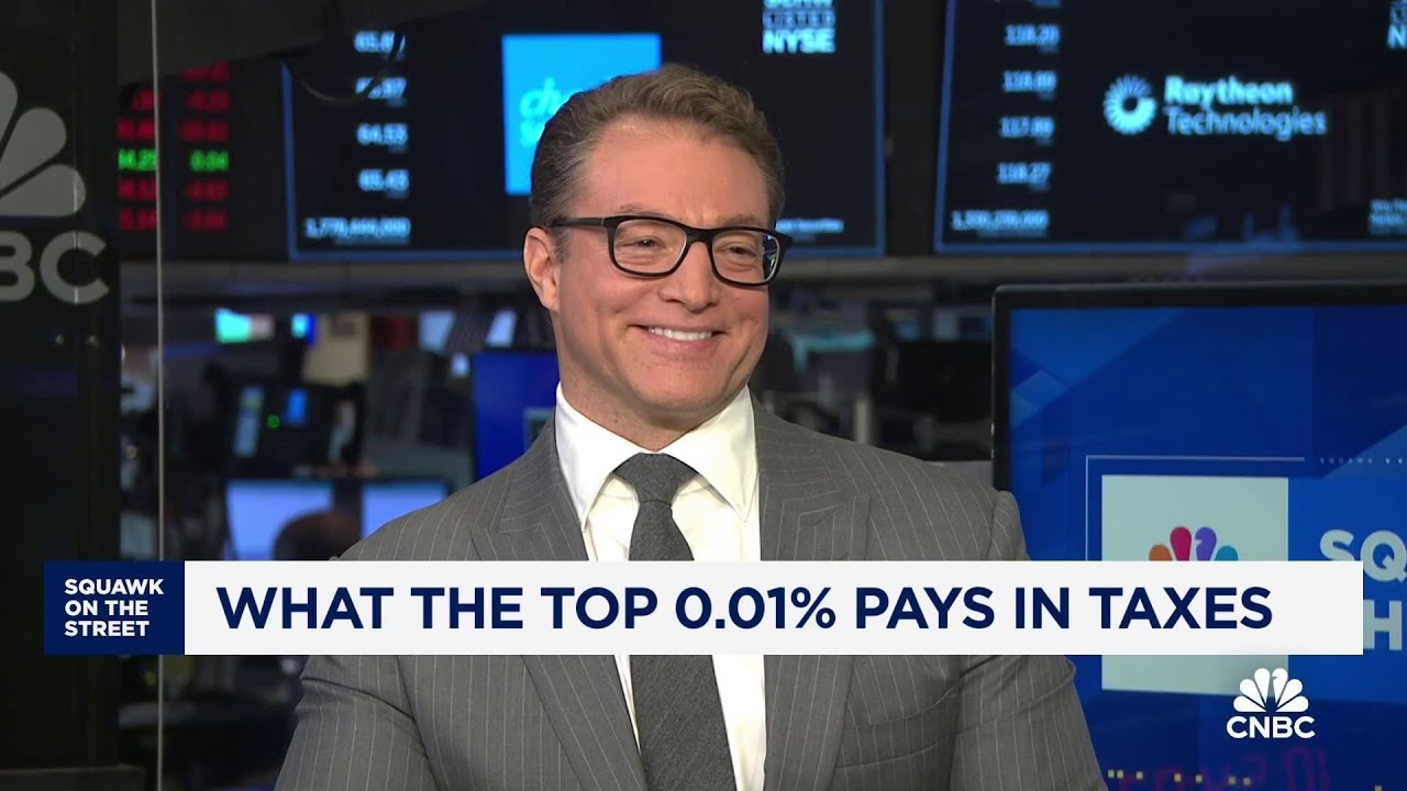 Here&rsquo;s what the top 0.01% pays in taxes